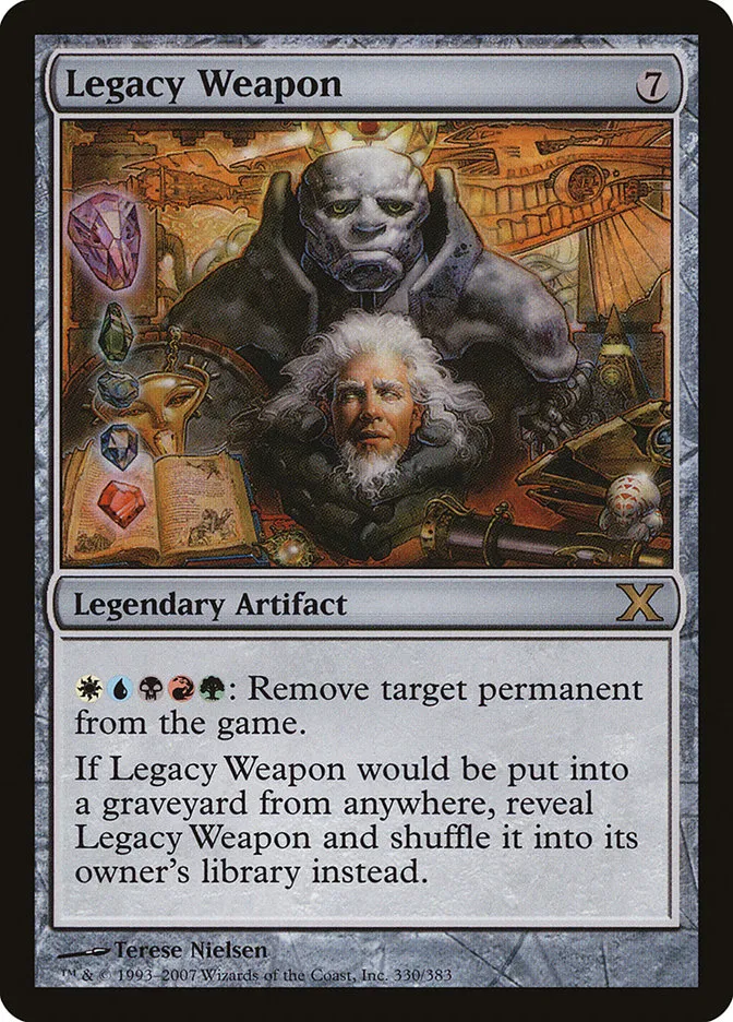 Legacy Weapon Front Face