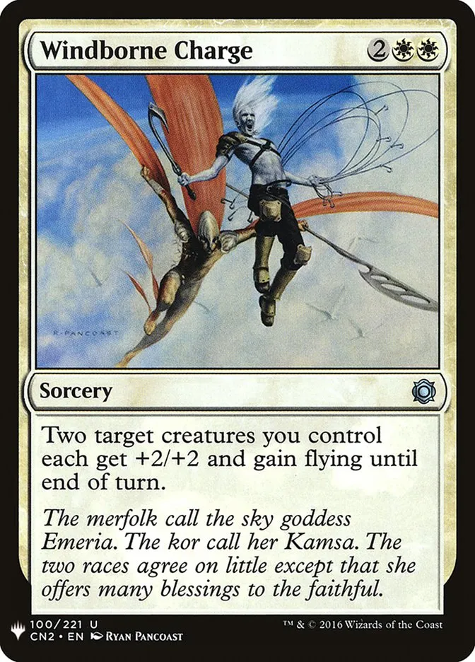 Windborne Charge Front Face
