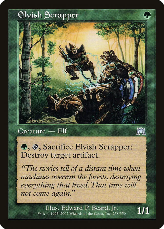 Elvish Scrapper Front Face