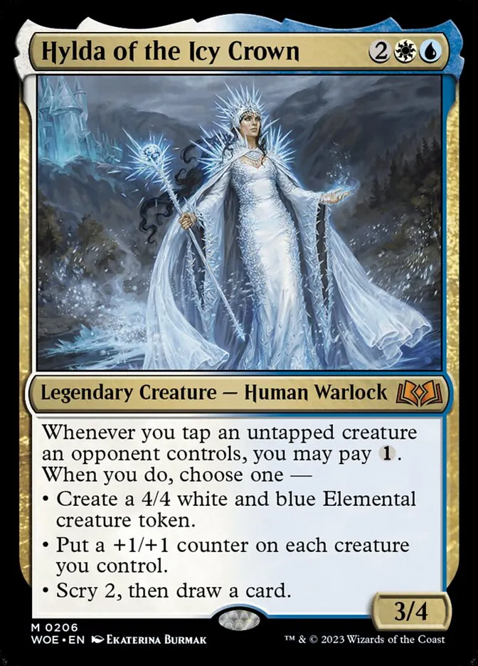 Hylda of the Icy Crown Front Face