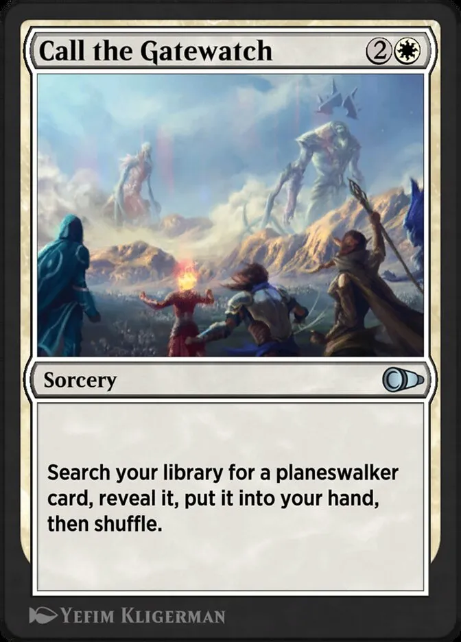 Call the Gatewatch Front Face