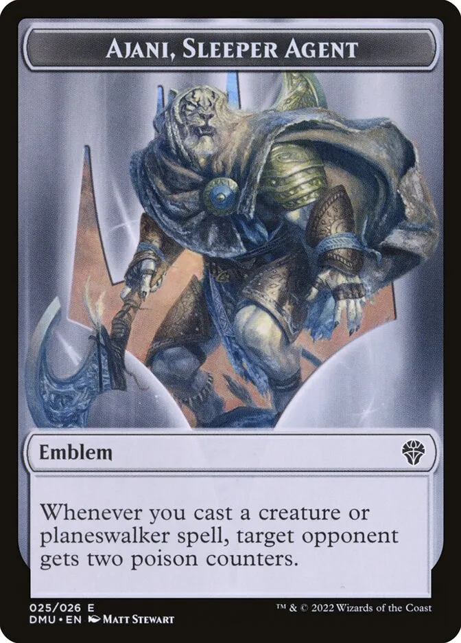 Ajani, Sleeper Agent Emblem Front Face