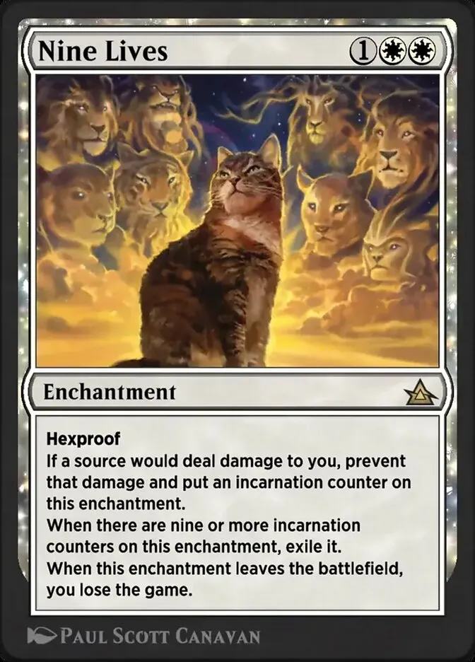 Nine Lives Front Face