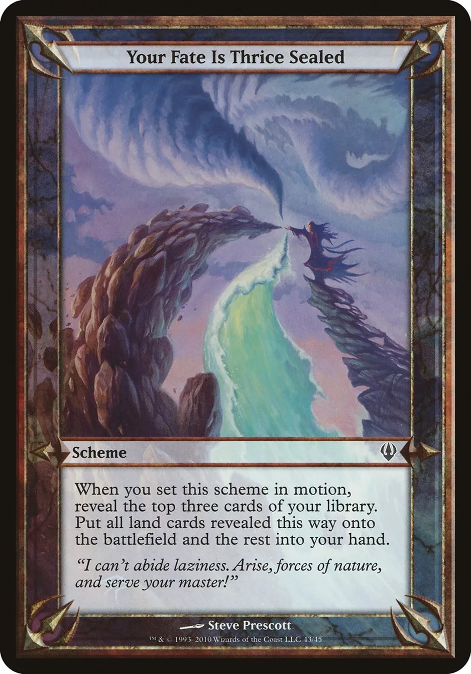 Your Fate Is Thrice Sealed Front Face