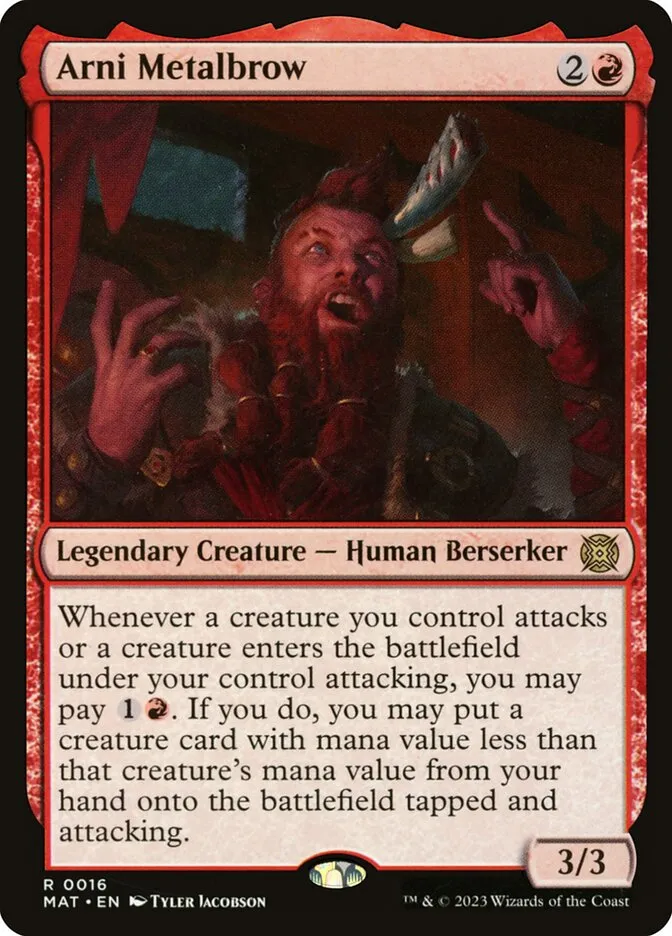 Arni Metalbrow Front Face
