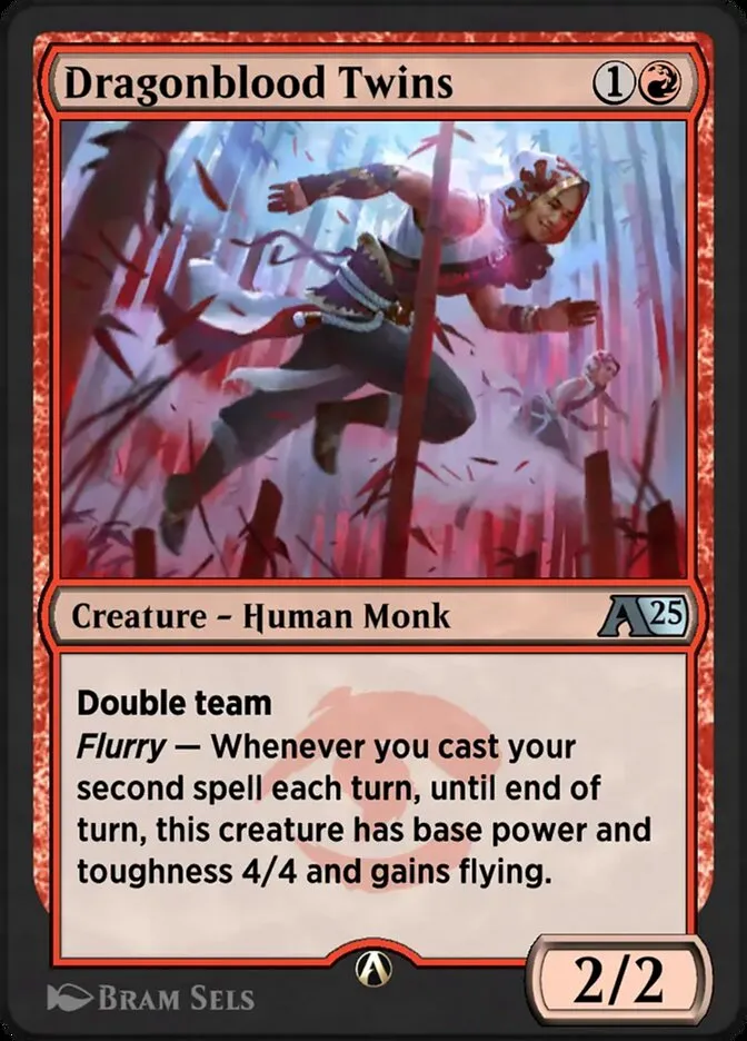 Dragonblood Twins Front Face