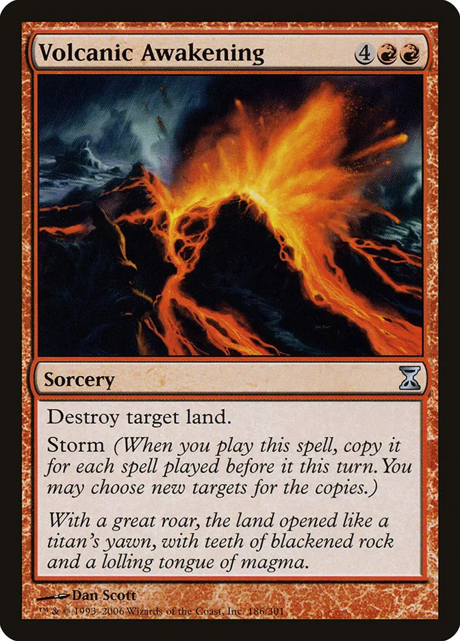 Volcanic Awakening Front Face