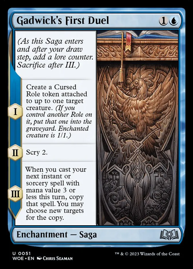 Gadwick's First Duel Front Face