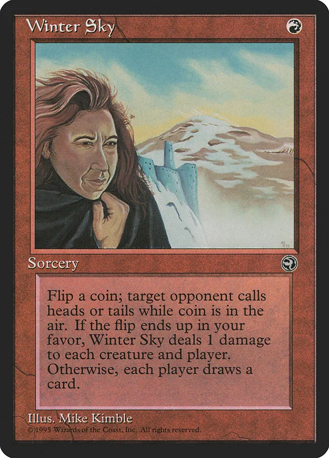 Winter Sky Front Face