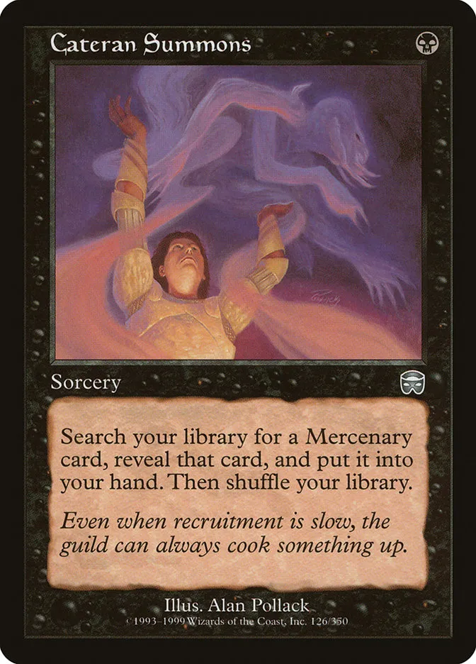 Cateran Summons Front Face