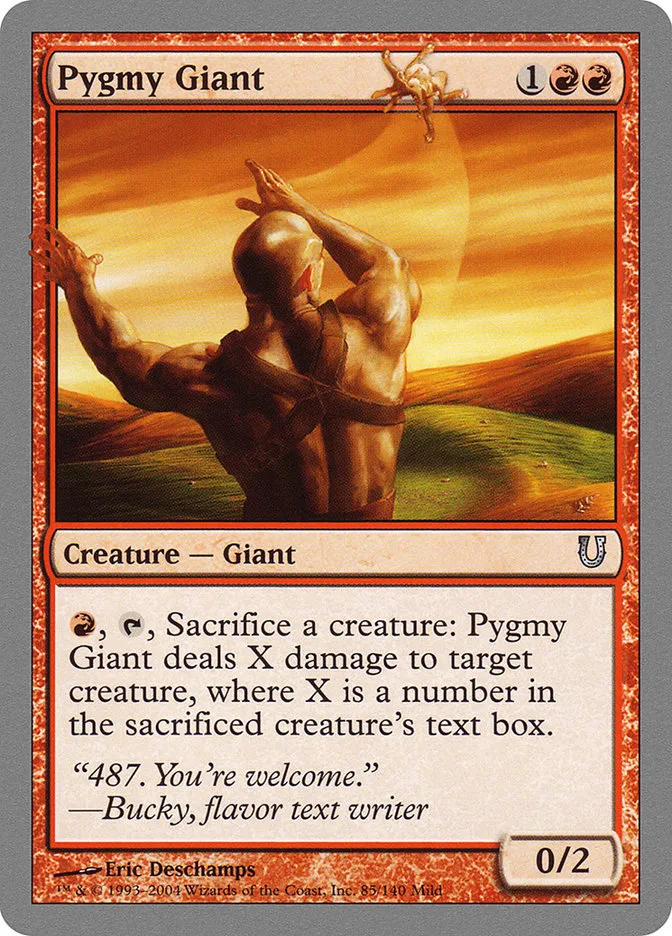 Pygmy Giant Front Face