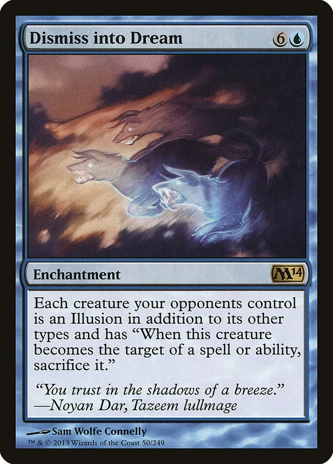 Dismiss into Dream Front Face