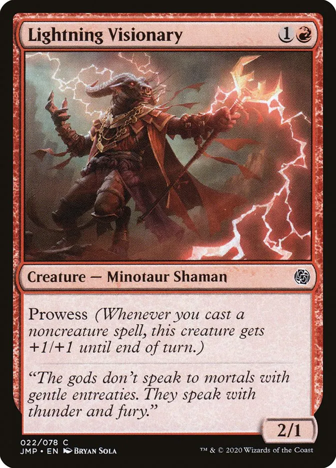 Lightning Visionary Front Face
