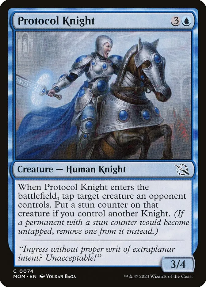 Protocol Knight Front Face
