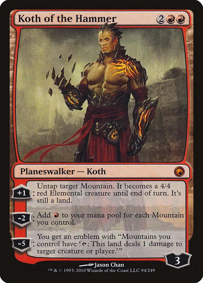 Koth of the Hammer Front Face