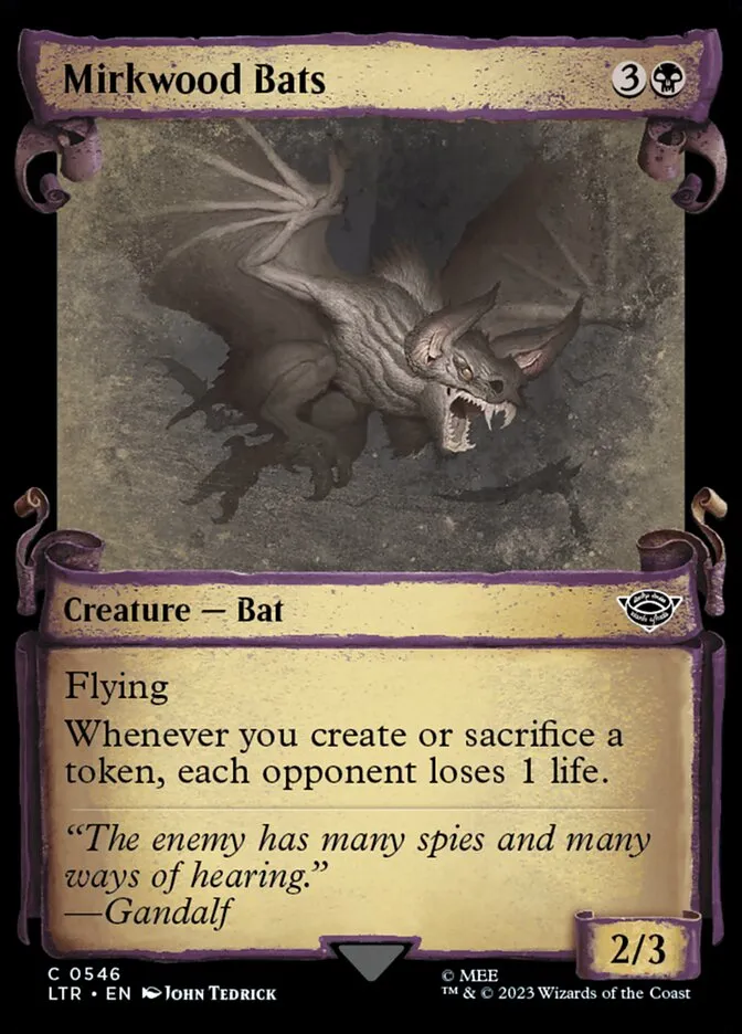 Mirkwood Bats Front Face
