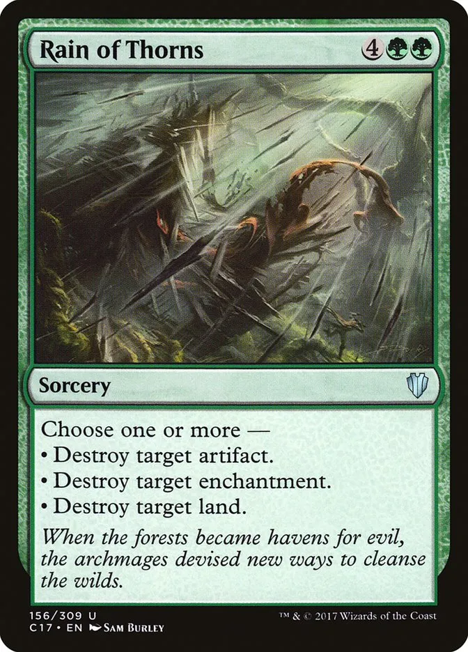 Rain of Thorns Front Face