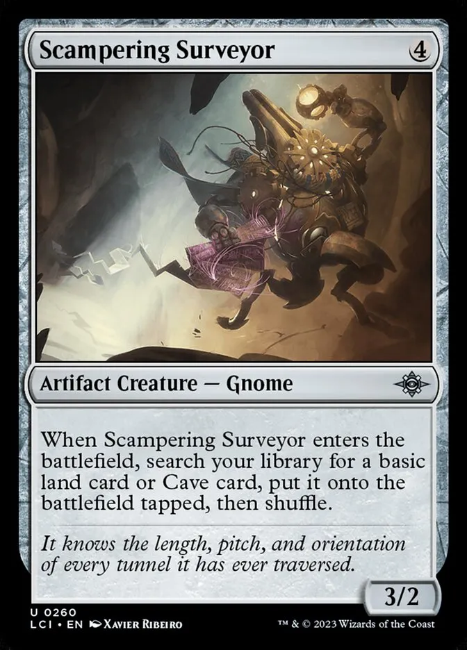 Scampering Surveyor Front Face