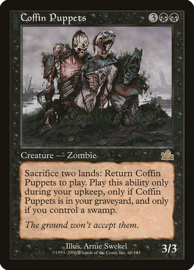 Coffin Puppets Front Face