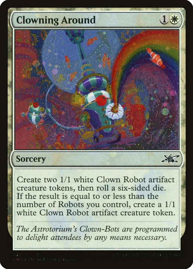 Clowning Around Front Face