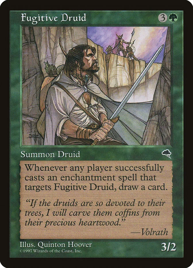 Fugitive Druid Front Face
