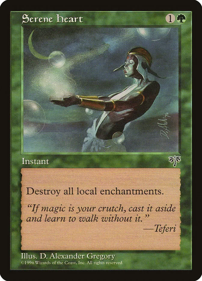 Serene Heart Front Face