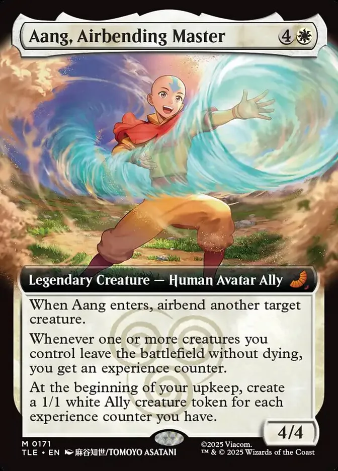Aang, Airbending Master Front Face