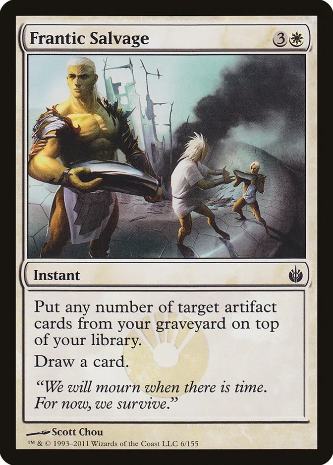 Frantic Salvage Front Face