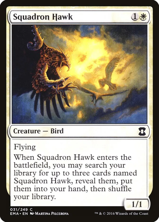 Squadron Hawk Front Face