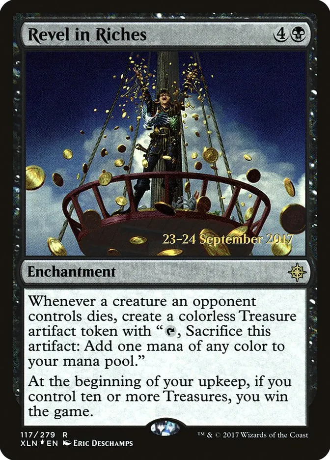 Revel in Riches Front Face