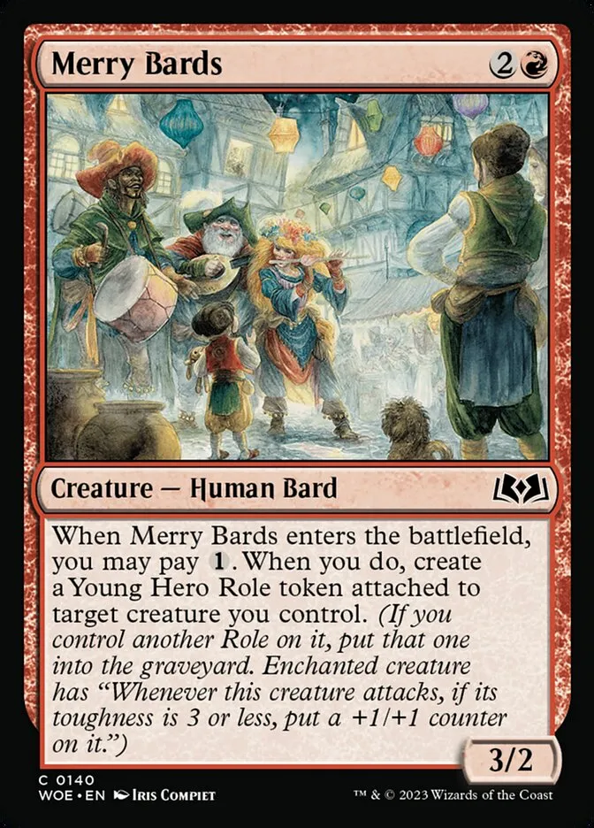 Merry Bards Front Face