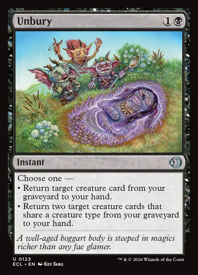 Unbury Front Face
