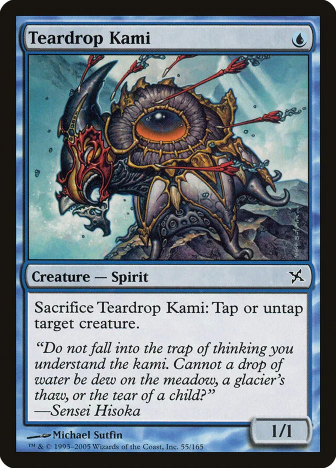 Teardrop Kami Front Face