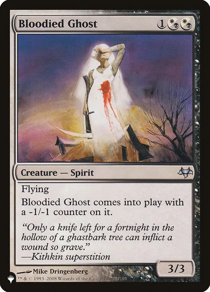 Bloodied Ghost Front Face
