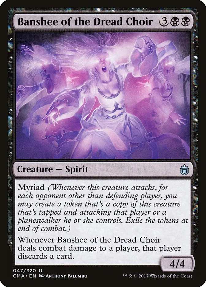 Banshee of the Dread Choir Front Face