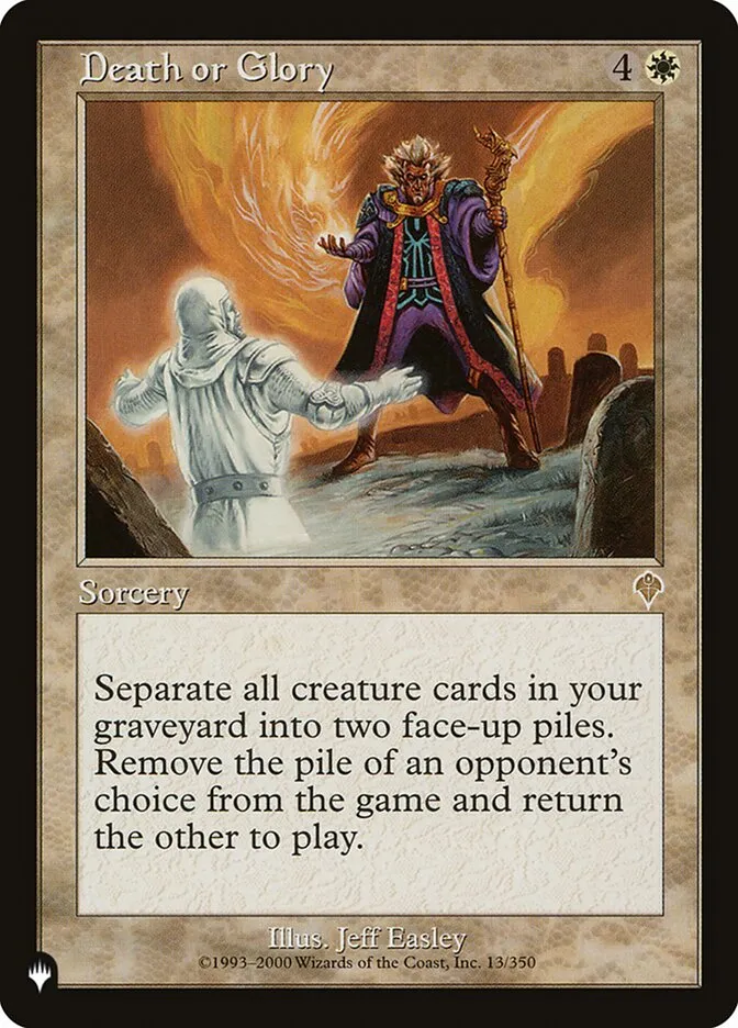 Death or Glory Front Face