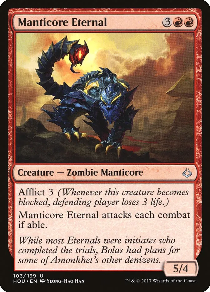 Manticore Eternal Front Face