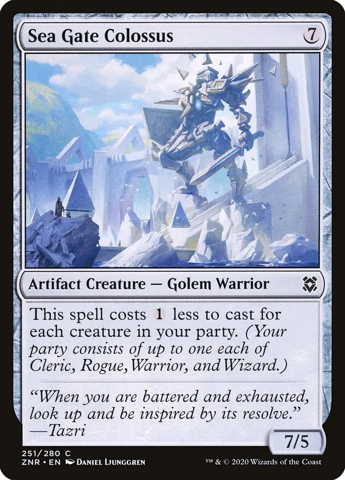 Sea Gate Colossus Front Face