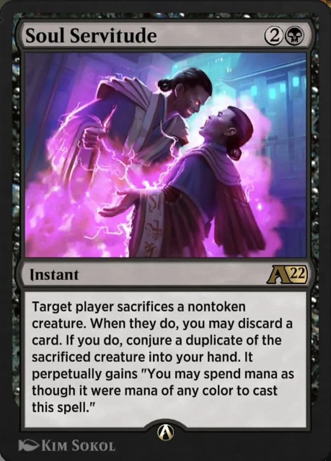 Soul Servitude Front Face