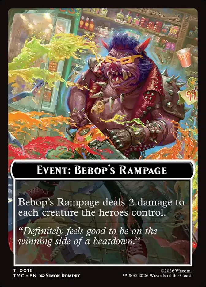 Event: Bebop's Rampage Front Face