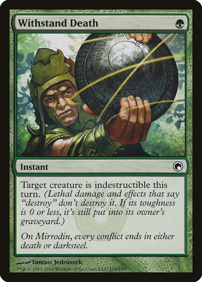 Withstand Death Front Face