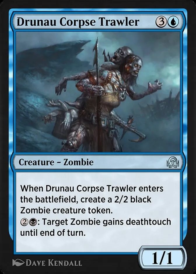 Drunau Corpse Trawler Front Face