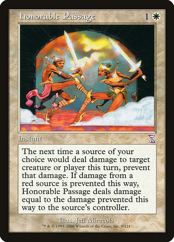 Honorable Passage Front Face