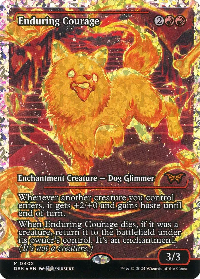 Enduring Courage Front Face