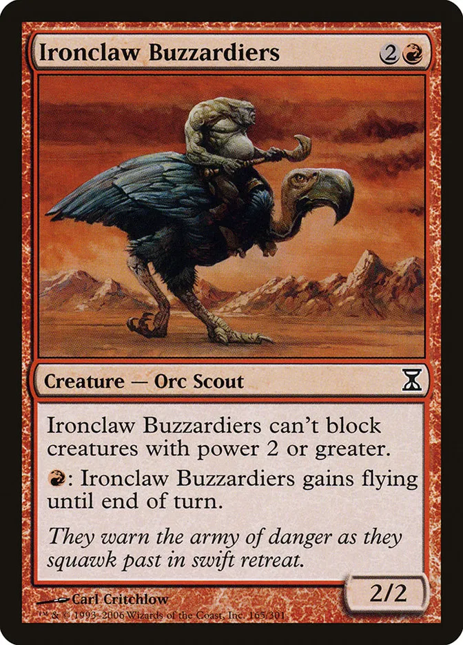 Ironclaw Buzzardiers Front Face