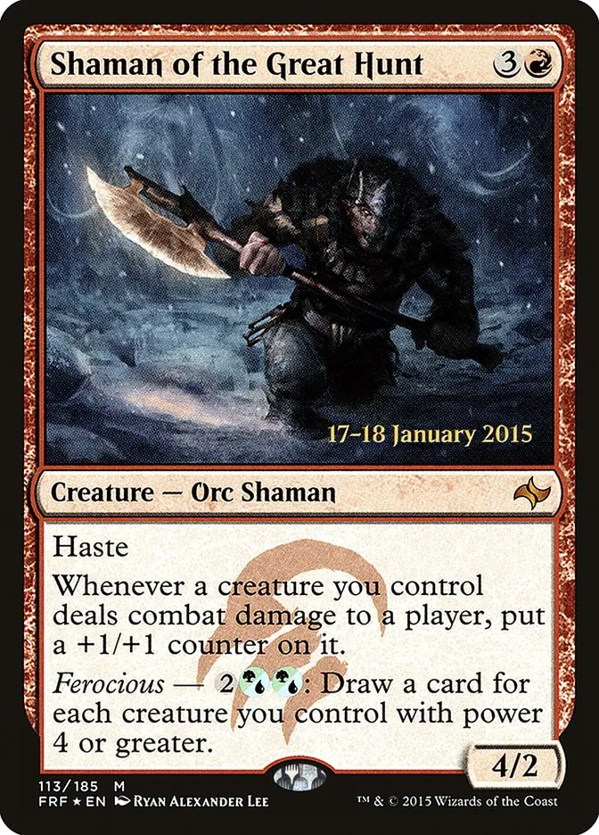 Shaman of the Great Hunt Front Face