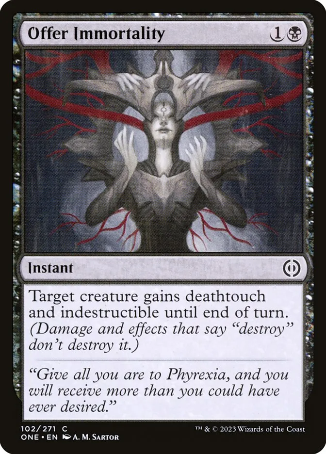 Offer Immortality Front Face