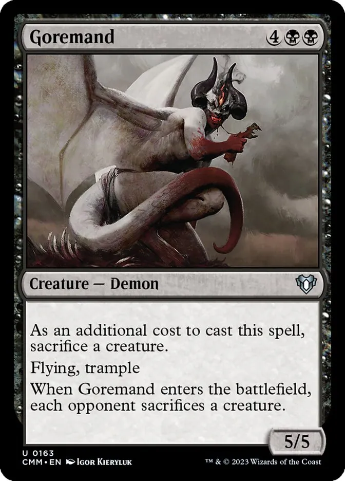 Goremand Front Face