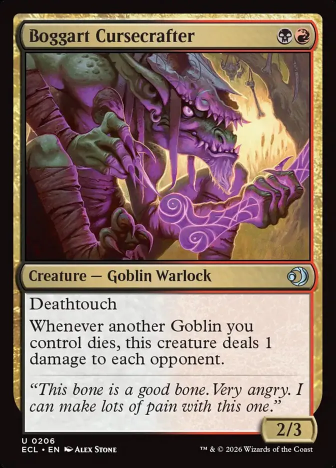 Boggart Cursecrafter Front Face
