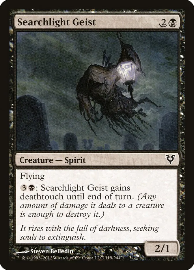 Searchlight Geist Front Face